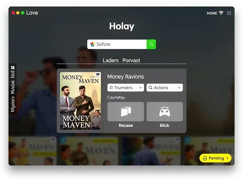 Money Maven India Home Screen - Main Interface Money Maven India Home Screen